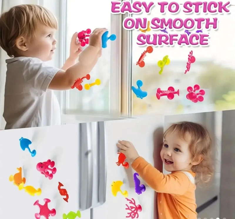 JUGUETES DE CONSTRUCCION CON VENTOSAS PARA NIÑOS Y NIÑAS - 10