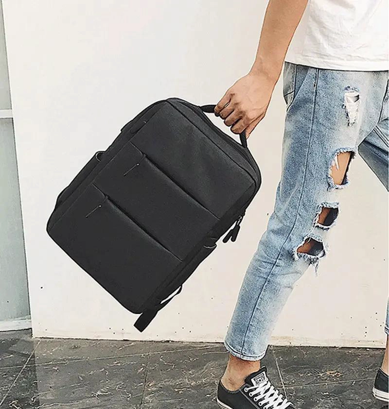 MOCHILA IMPERMEABLE PARA COMPUTADOR CON CONEXION USB - 2
