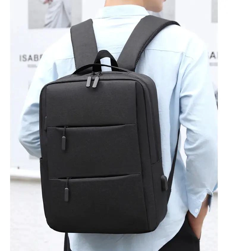 MOCHILA IMPERMEABLE PARA COMPUTADOR CON CONEXION USB - 7