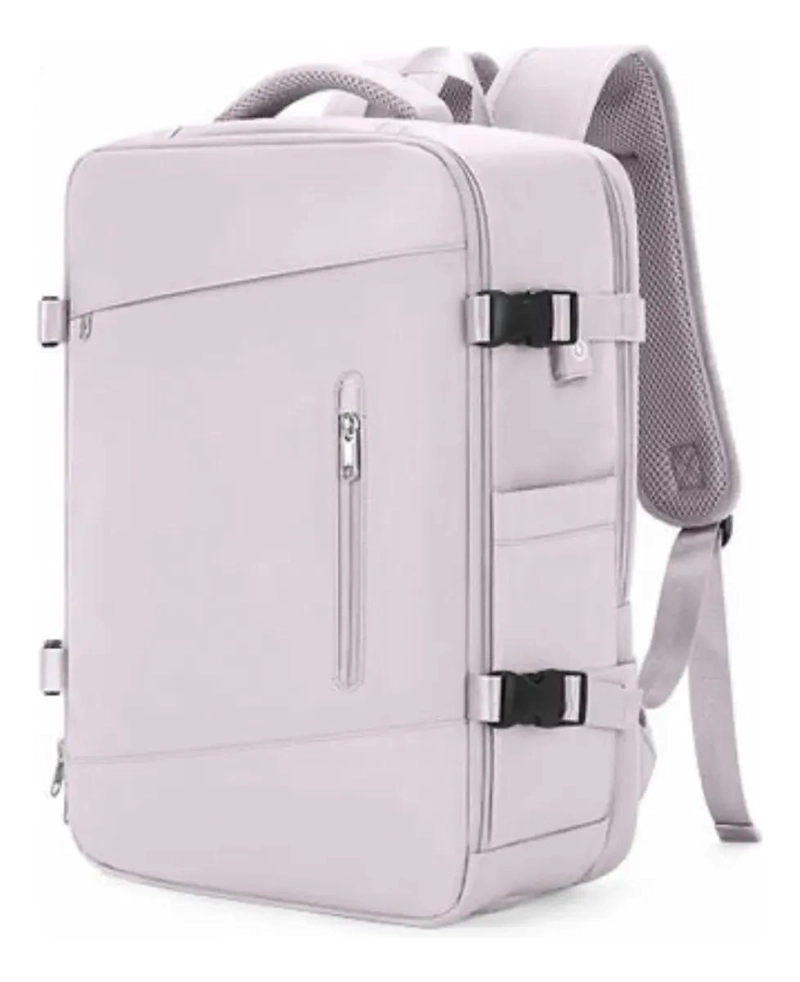MOCHILA IMPERMEABLE ANTIRROBO EXPANSIBLE 35 LITROS CON USB - 1