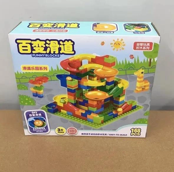 JUEGO DE CONSTRUCCION DE BLOQUES 168 PIEZAS PARA NIÑOS - 1