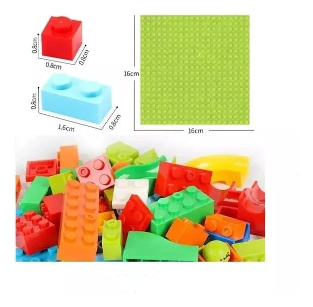 JUEGO DE CONSTRUCCION DE BLOQUES 168 PIEZAS PARA NIÑOS - 3