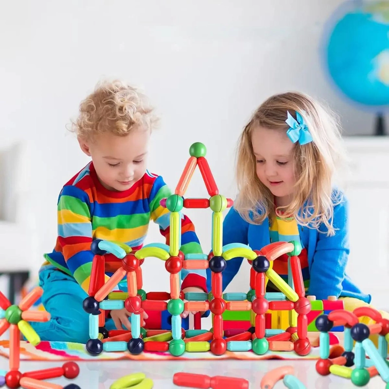 BLOQUES MAGNE TICOS DE CONSTRUCCION PARA NIÑOS, 36 PIEZAS - 2