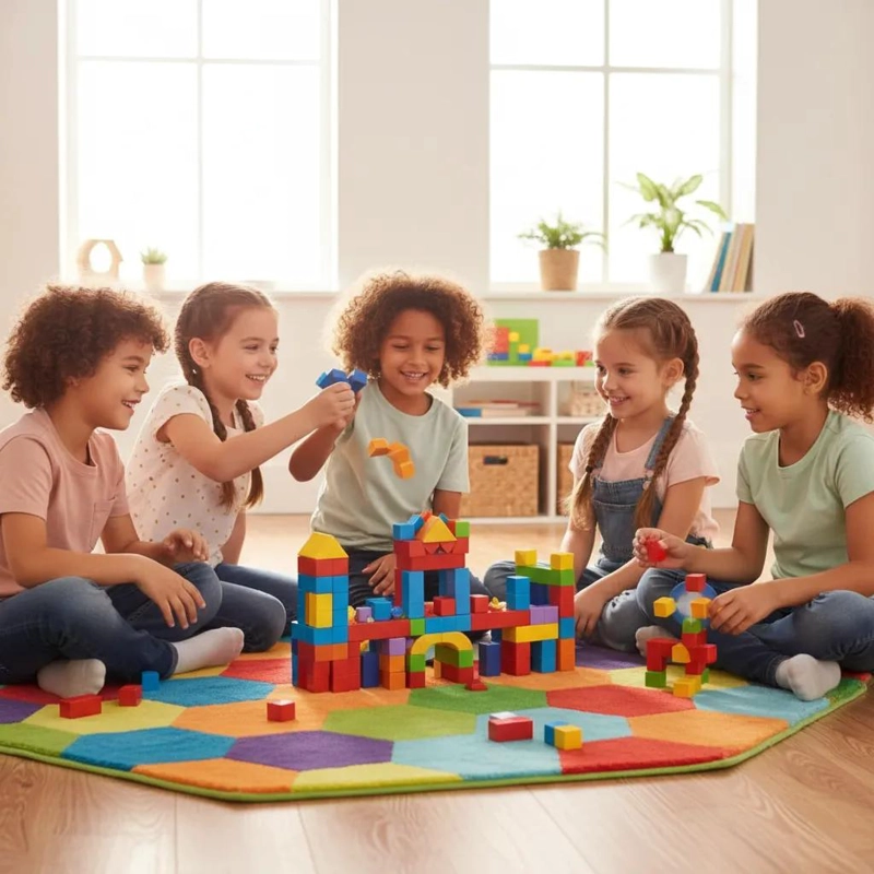 JUEGO DE BLOQUES MAGNE TICOS 3D PARA CONSTRUCCION 100 PIEZAS - 2