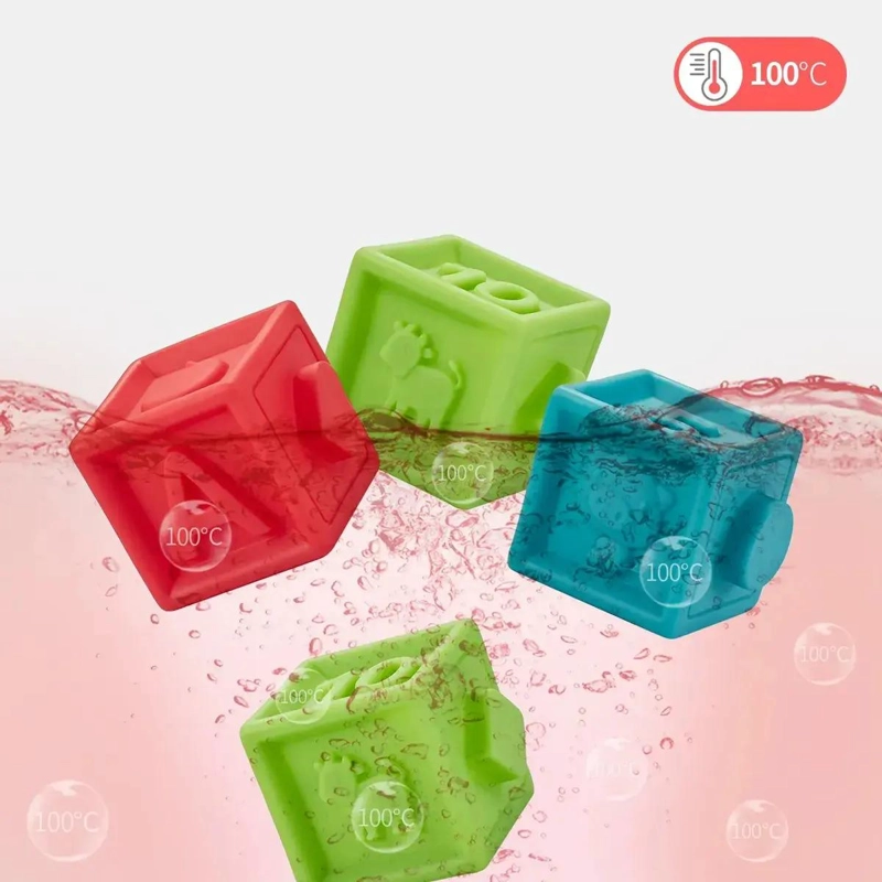 BLOQUES DE CONSTRUCCION SUAVES PARA BEBE S CON PATRONES - 7