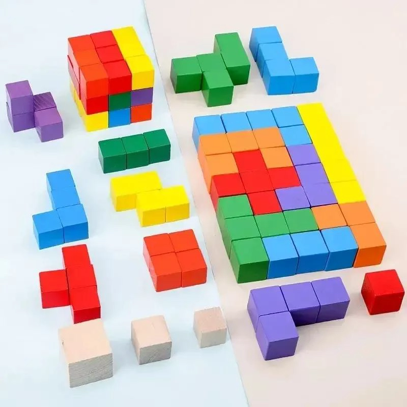 JUEGO DE CUBOS MAGNE TICOS 3D PARA CREAR ESTRUCTURAS - 1