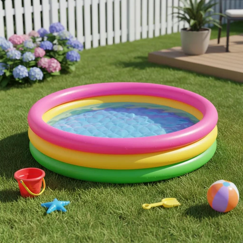 PISCINA INFLABLE INFANTIL 86X25CM IDEAL PARA VERANO - 2