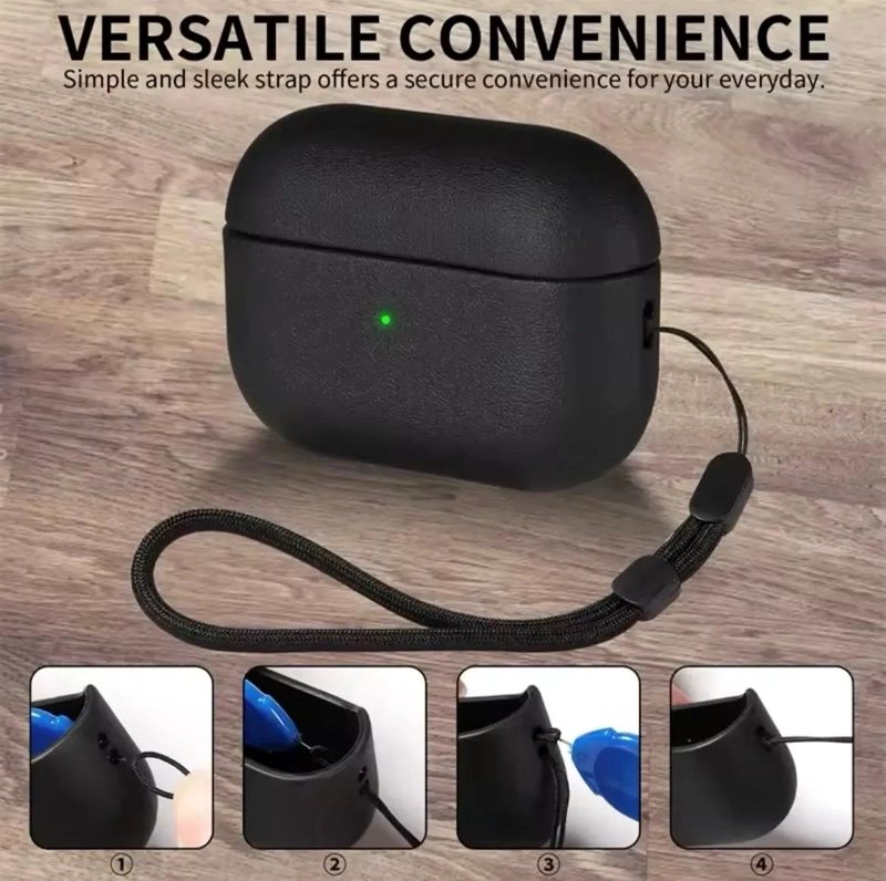 FUNDA PROTECTORA PARA AIRPODS PRO4 EN DIVERSOS COLORES - 4