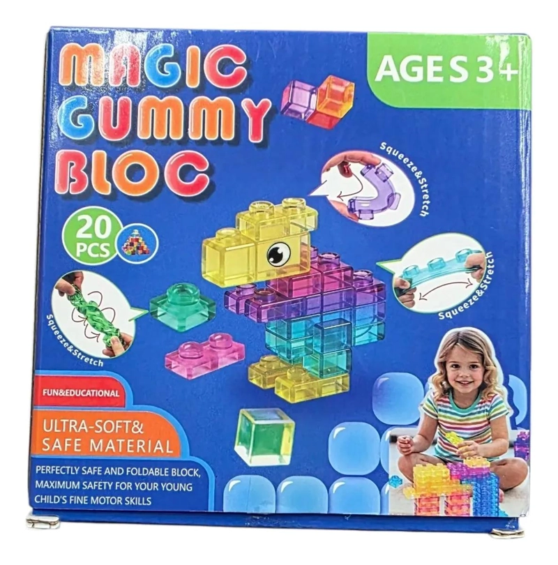BLOQUES DE CONSTRUCCION ARMABLES PARA NIÑOS 20 PIEZAS - 2