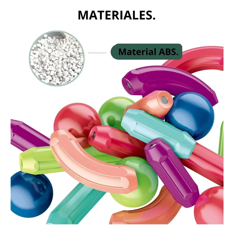 JUEGO DE CONSTRUCCION MAGNE TICO 36 PIEZAS PARA NIÑOS - 3