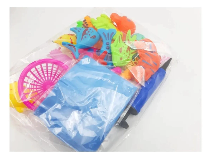 JUEGO DE PESCA MAGNE TICO PARA DIVERSION EN LA PISCINA - 5