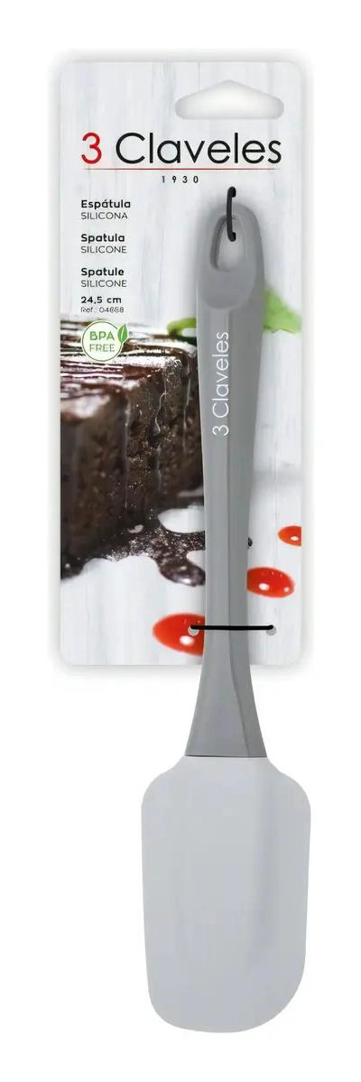 ESPATULA DE SILICONA 24.5 CM IDEAL PARA REPOSTERIA Y COCINA - 6