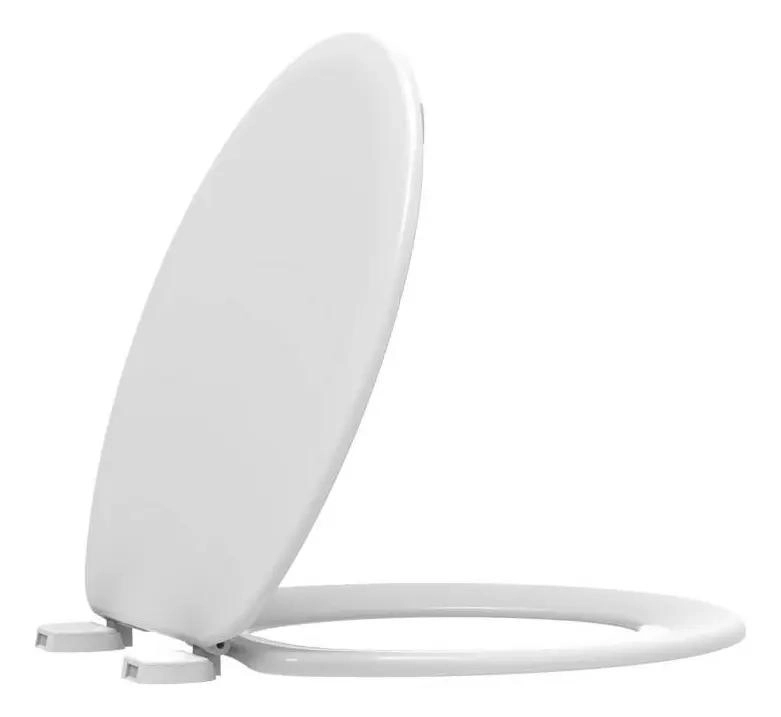 ASIENTO DE INODORO REDONDO DE PLASTICO PARA BAÑO - 1