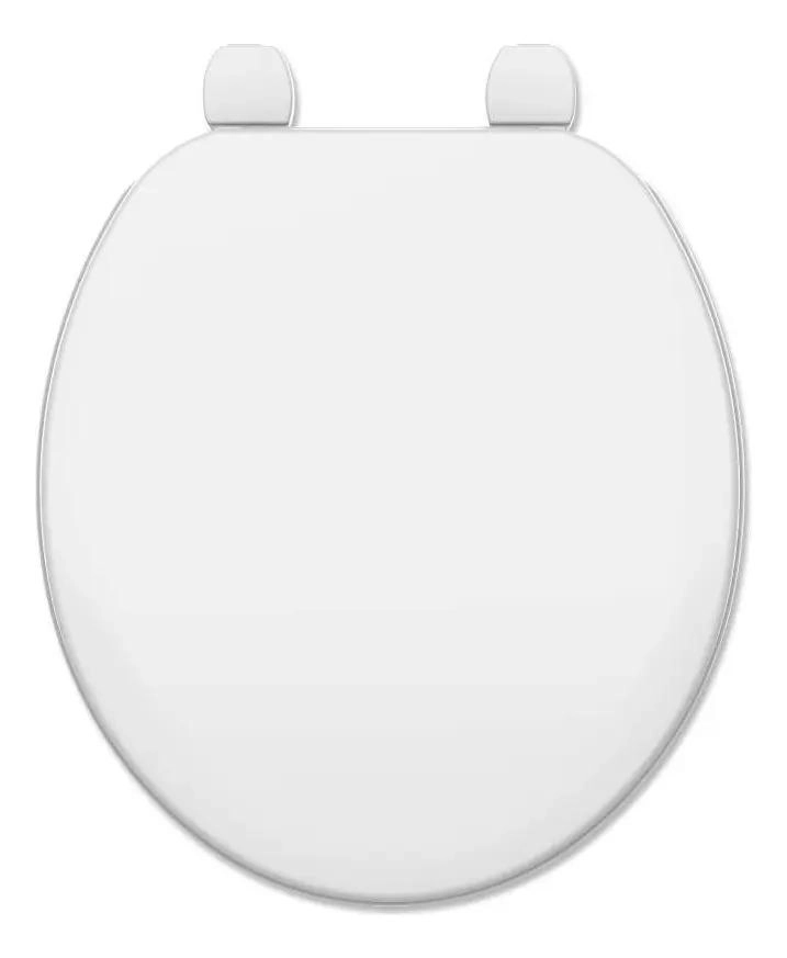 ASIENTO DE INODORO REDONDO DE PLASTICO PARA BAÑO - 2