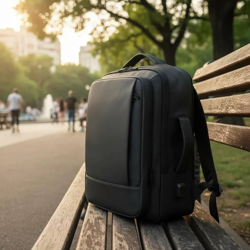 MOCHILA MULTIFUNCIONAL IMPERMEABLE CON CARGA USB - 1