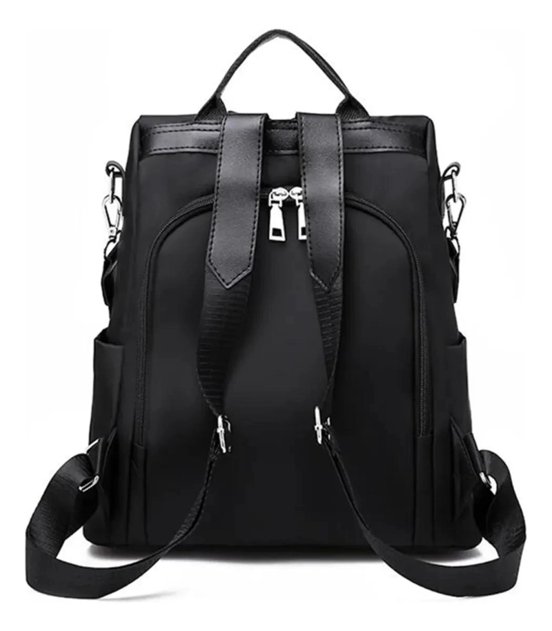 MOCHILA ANTIRROBO IMPERMEABLE PARA MUJER CON COMPARTIMENTOS - 2