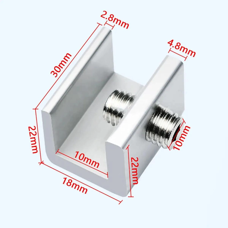 LIMITADOR DE VENTANA DE ALUMINIO PARA SEGURIDAD INFANTIL 10 PIEZAS - 2