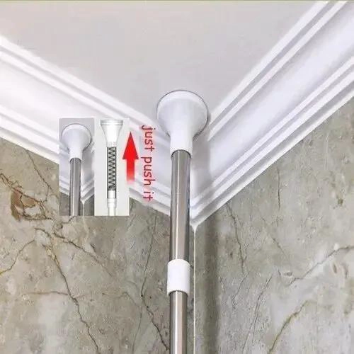 ORGANIZADOR ESQUINERO DE DUCHA Y BAÑO CON 4 REPISAS AJUSTABLES - 3