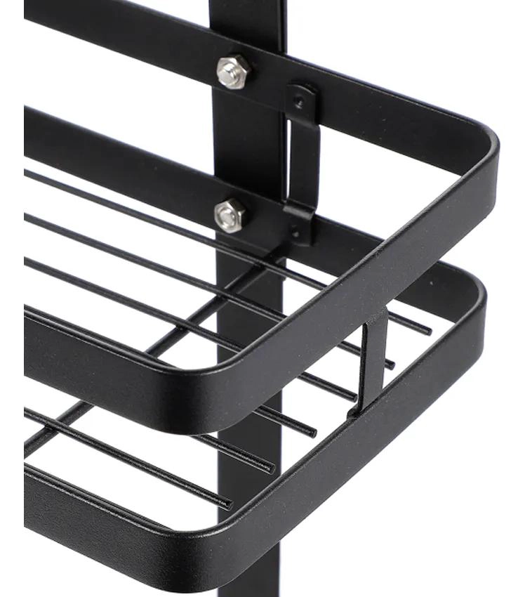 ORGANIZADOR COLGANTE PARA DUCHA CON GANCHOS Y CANASTOS - 4