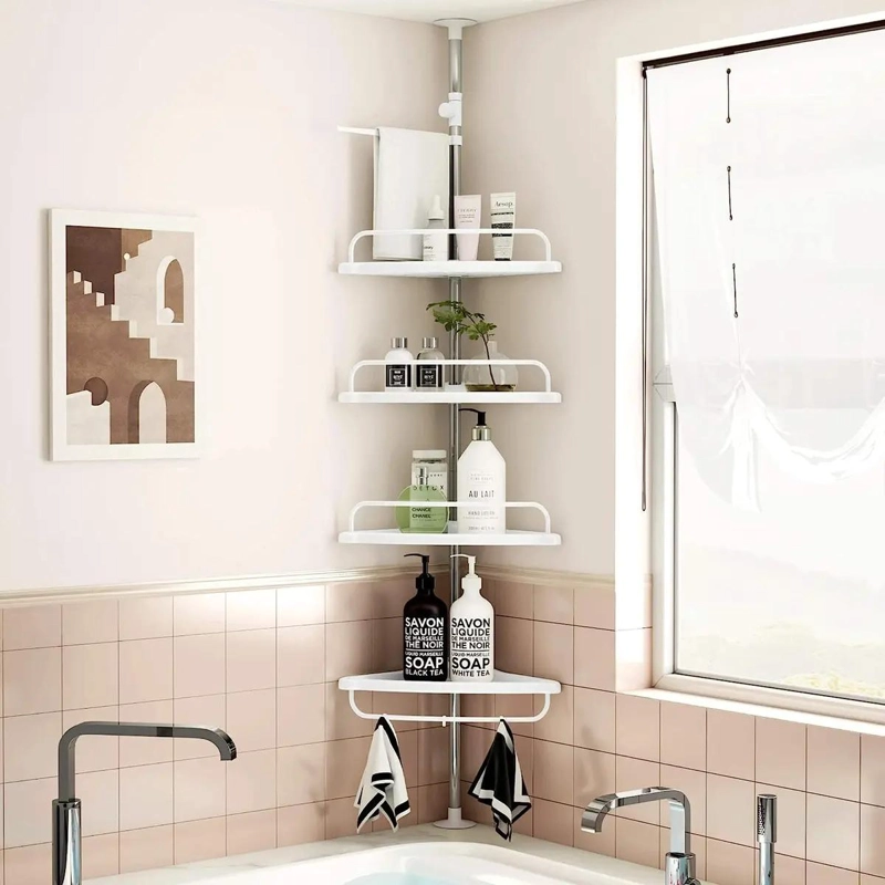 ESQUINERO ORGANIZADOR PARA DUCHA Y COCINA COLOR UNICO - 2