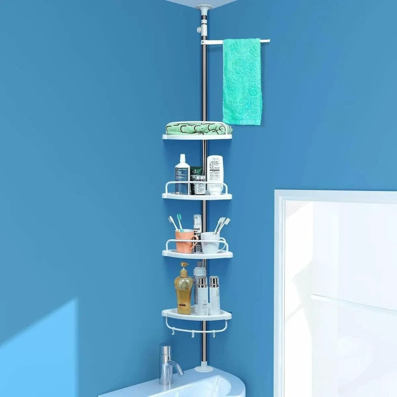 ESQUINERO ORGANIZADOR PARA DUCHA Y COCINA COLOR UNICO - 4