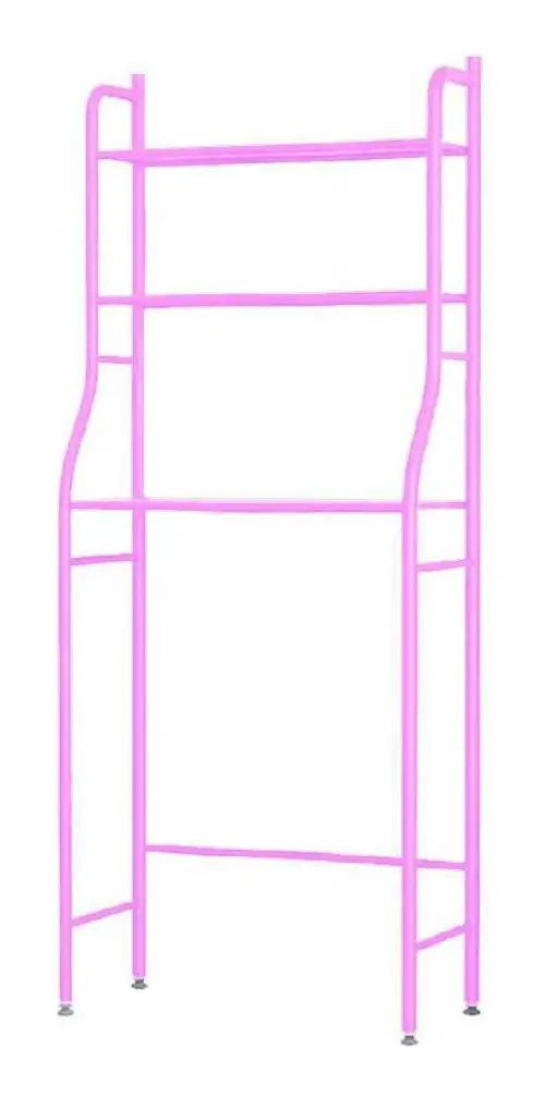 ESTANTE ORGANIZADOR PARA BAÑO Y LAVANDERIA EN COLOR ROSADO - 1