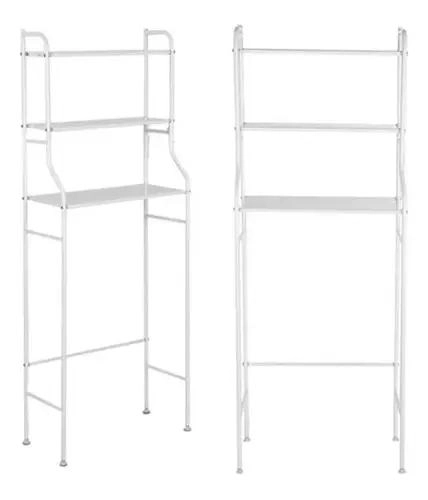 ESTANTE ORGANIZADOR DE BAÑO PORTATIL DE FIERRO - 3