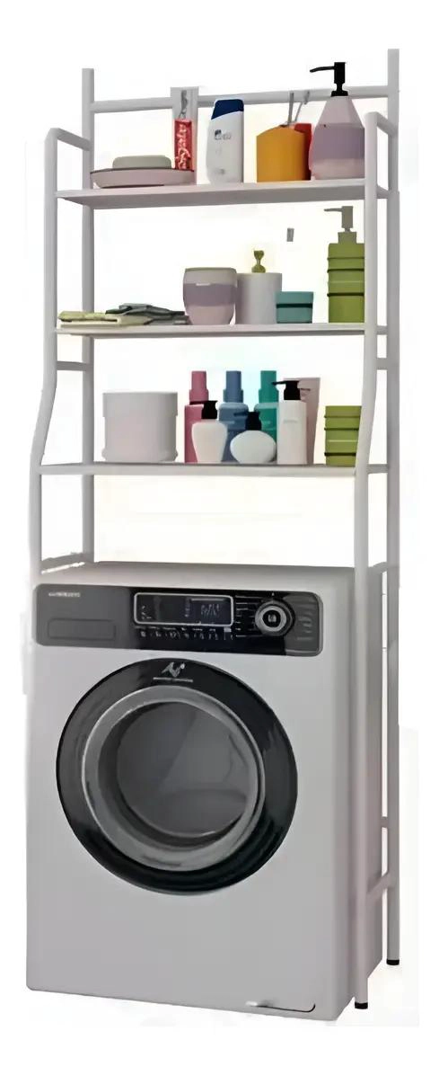 ORGANIZADOR DE BAÑO DE 3 NIVELES EN COLOR BLANCO - 1