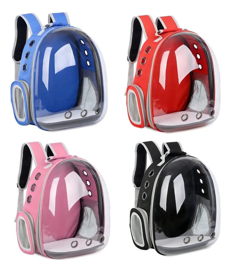 MOCHILA PARA MASCOTAS CON VISTA PANORAMICA Y VENTILACION - 2