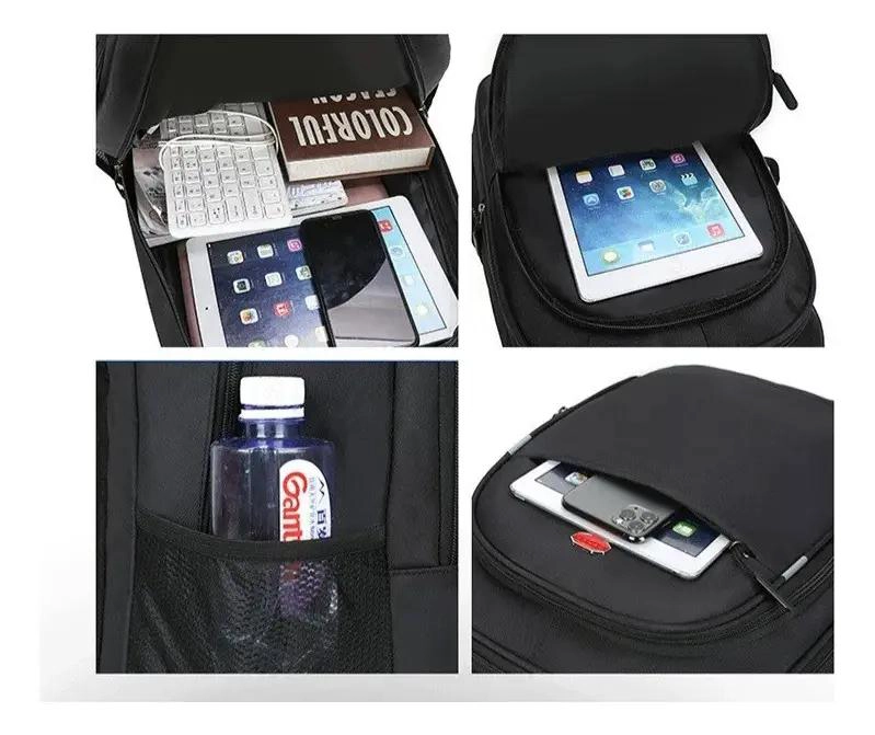 MOCHILA CASUAL IMPERMEABLE UNISEX MULTIFUNCIONAL PARA TODOS - 4