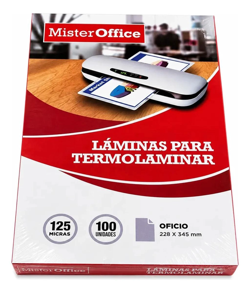 LAMINAS TERMOLAMINADAS OFICIO 125 MICRONES 100 UNIDADES - 3