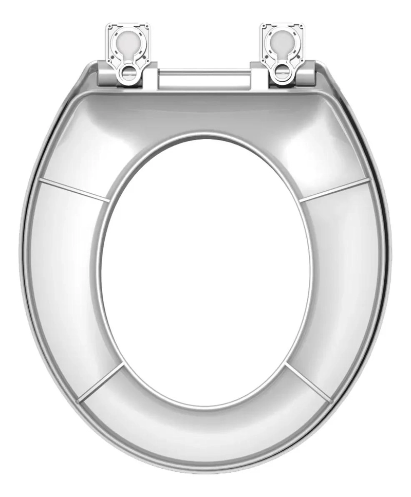 ASIENTO DE BAÑO REDONDO CON CIERRE SUAVE Y ECOLOGICO - 4