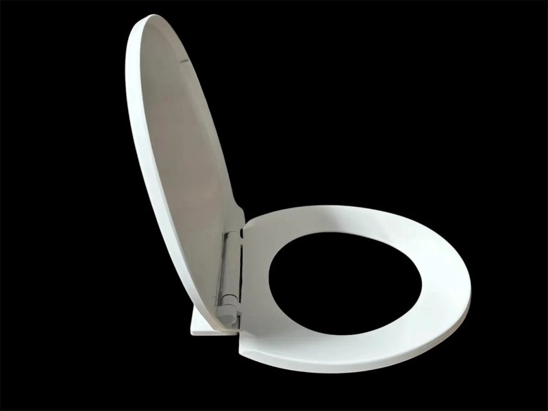 TAPA DE WC ASIENTO PLASTICO OVALADO CON CIERRE SUAVE - 3