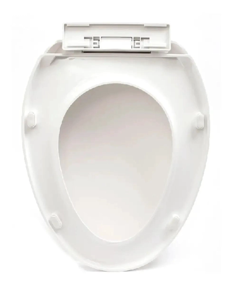 ASIENTO Y TAPA PARA WC CON CIERRE SUAVE Y DISEÑO ELEGANTE - 4