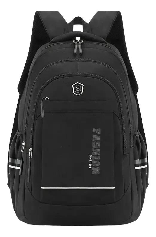 MOCHILA ESCOLAR URBANA IMPERMEABLE CON COMPARTIMENTO PARA LAPTOP - 1
