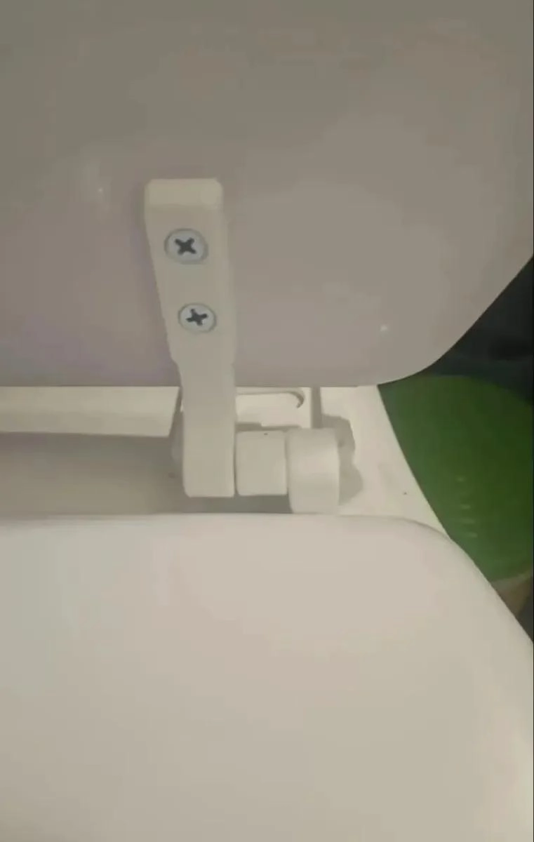 TAPA DE INODORO DE MADERA BLANCA PARA BAÑO ELEGANTE Y DURADERA - 3