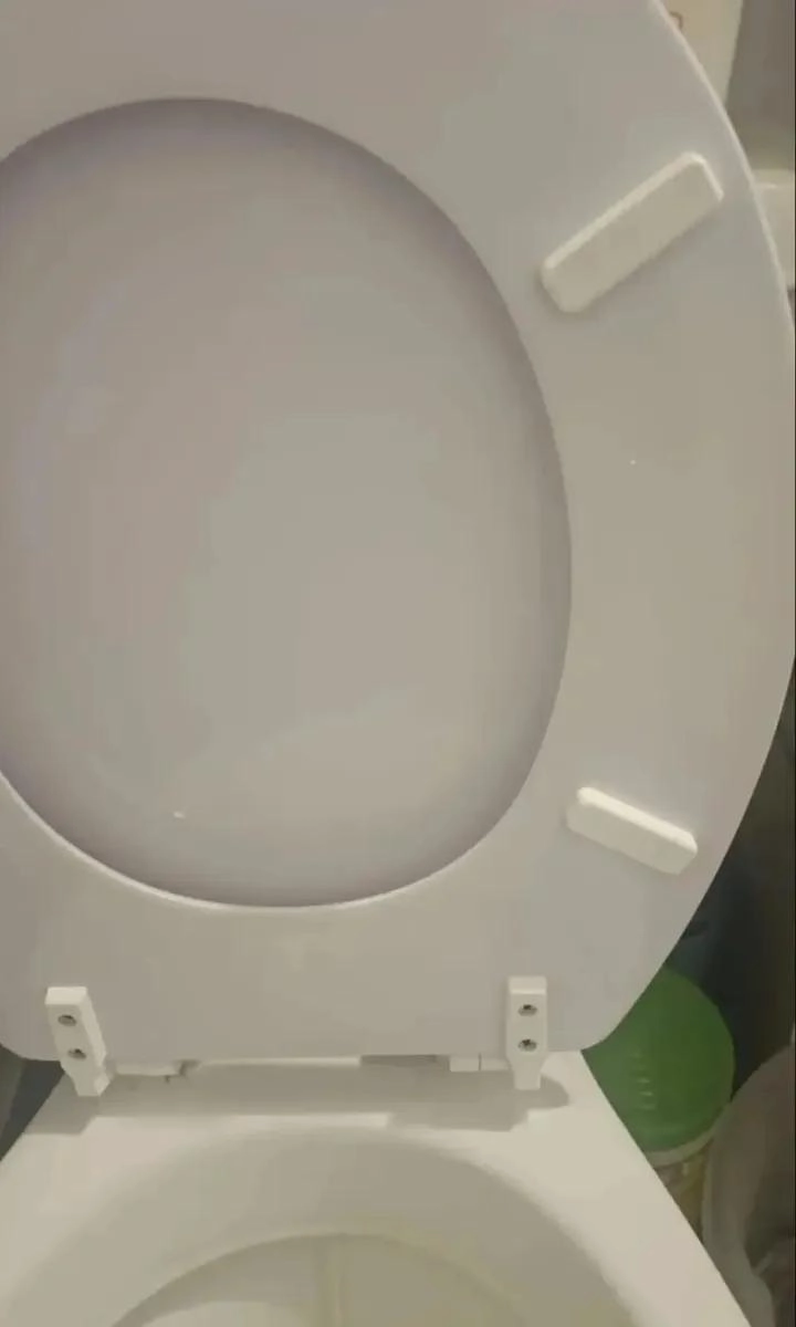 TAPA DE INODORO DE MADERA BLANCA PARA BAÑO ELEGANTE Y DURADERA - 4