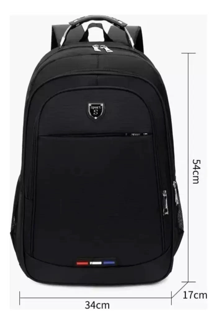 MOCHILA IMPERMEABLE CASUAL Y DE VIAJE PARA NOTEBOOK - 4