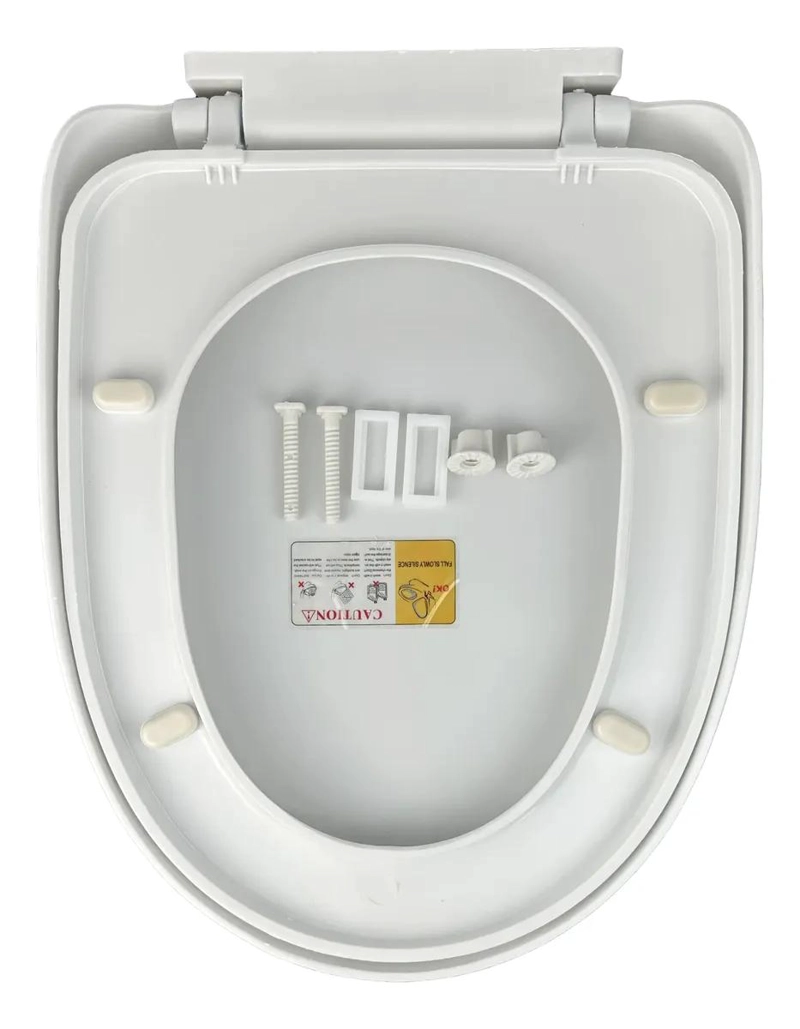 ASIENTO Y TAPA DE CIERRE LENTO PARA INODORO BAÑO - 6