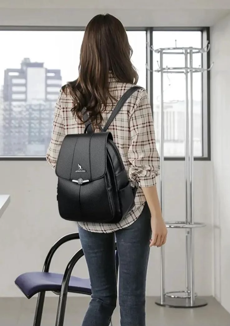 MOCHILA URBANA ANTIRROBO IMPERMEABLE 20 LITROS PARA MUJER - 8