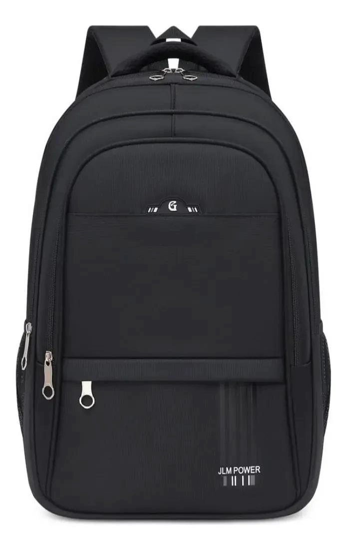 MOCHILA URBANA EJECUTIVA NEGRA IMPERMEABLE 35 LITROS PARA OFICINA - 2