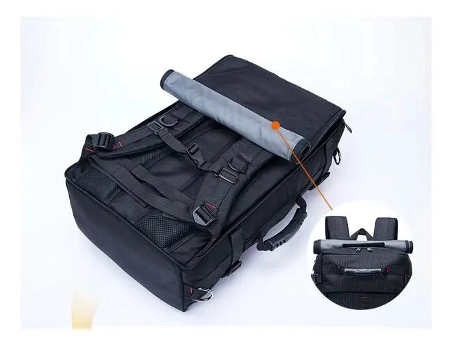 MOCHILA ACOLCHADA PARA NOTEBOOK DE 17 PULGADAS CON DISEÑO SEGURO - 5