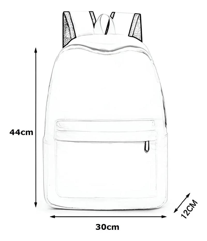 SET ESCOLAR MOCHILA LONCHERA ESTUCHE 3 PIEZAS - 4