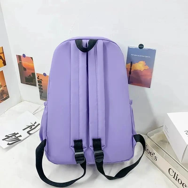 MOCHILA ESCOLAR JUVENIL IMPERMEABLE CON COMPARTIMENTOS - 2