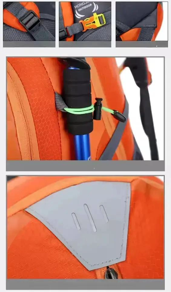 MOCHILA DE MONTAÑA IMPERMEABLE 40 LITROS PARA CAMPING - 4