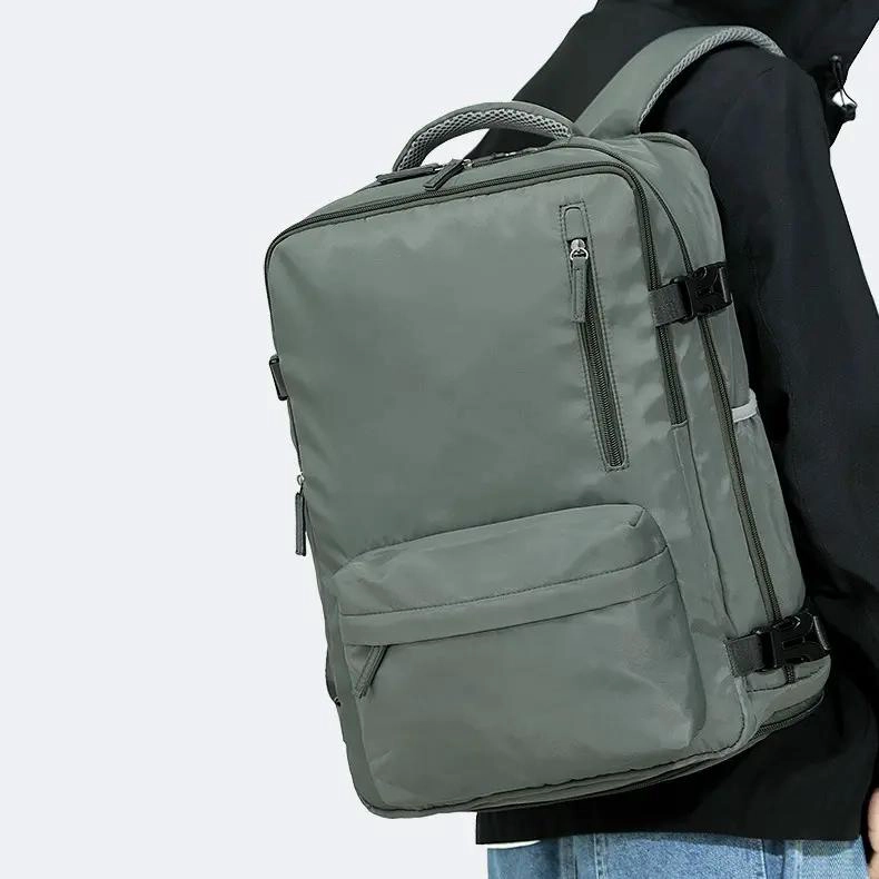 MOCHILA DE VIAJE IMPERMEABLE CON COMPARTIMENTOS ESPECIALES - 6