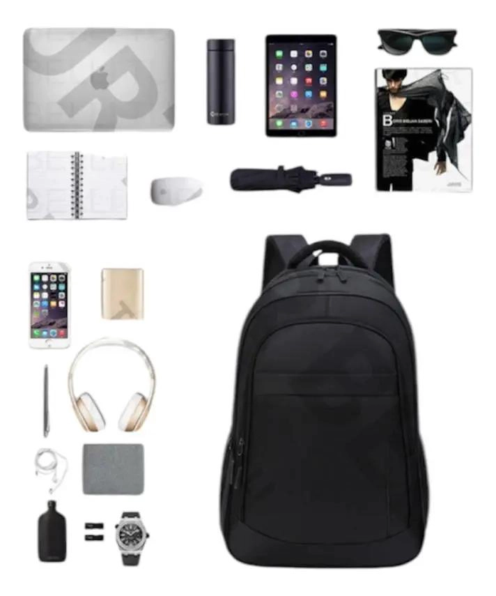 MOCHILA IMPERMEABLE DE 35 LITROS CON BOLSILLO PARA LAPTOP - 4