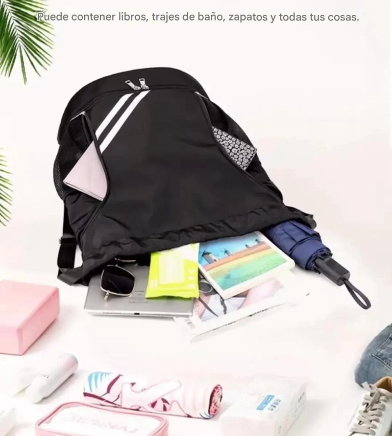 MOCHILA MULTIFUNCIONAL IMPERMEABLE PARA DEPORTES Y VIAJES - 4