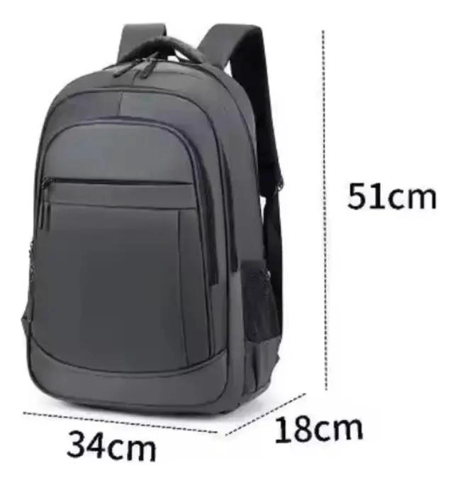 MOCHILA IMPERMEABLE DE 35 LITROS CON BOLSILLO PARA LAPTOP - 4