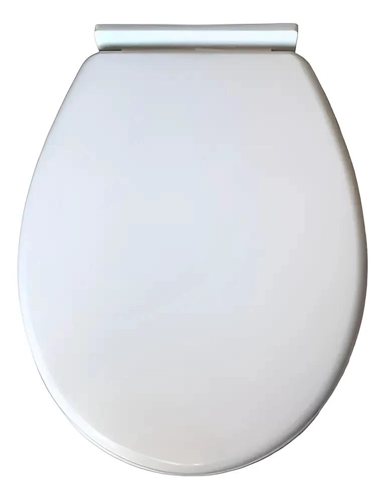 ASIENTO Y TAPA DE INODORO DE PLASTICO DURO PARA BAÑO - 1
